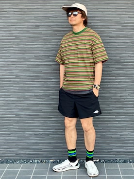 kimukenさん（メンズ・175cm）の夏コーディネート