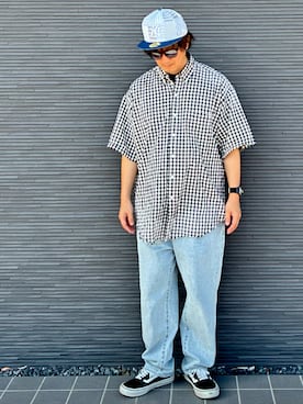 「CPCM（シーピーシーエム）のアイテム」を使った、kimukenさん（メンズ・175cm）の秋コーディネート