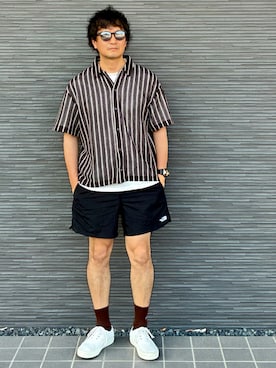 「JOURNAL STANDARD（ジャーナルスタンダード）のアイテム」を使った、kimukenさん（メンズ・175cm）の夏コーディネート