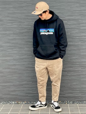 「アイテム（帽子）」を使った、kimukenさん（メンズ・175cm）の秋コーディネート