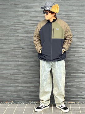 「VANS(バンズ)のアイテム」を使った、kimukenさん(メンズ・175cm)の冬コーディネート