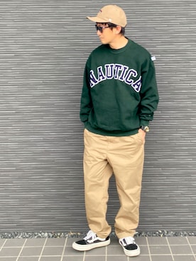 「アイテム（腕時計）」を使った、kimukenさん（メンズ・175cm）の秋コーディネート