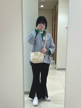 「LAC-VERT（ラック・ヴェール）のアイテム」を使った、ユカさん（レディース・159cm）の春コーディネート