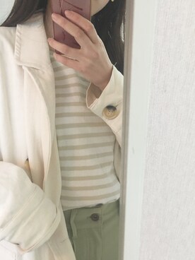 Sachanさん（レディース・157cm）の春コーディネート