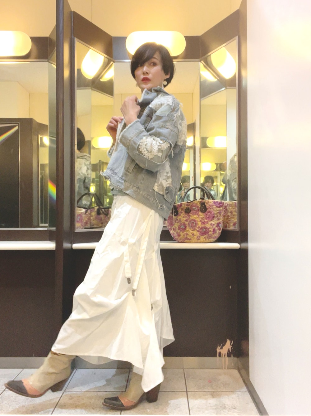 ウエスタンブーツ」の人気ファッションコーディネート（年齢：40歳〜44 