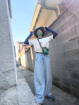 「GREGORY（グレゴリー）のアイテム」を使った、T.Iさん（レディース・166cm）の春コーディネート
