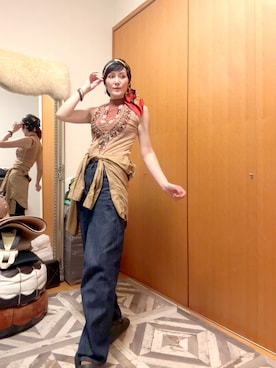 「アイテム（財布/小物）」を使った、T.Iさん（レディース・166cm・40代）の秋コーディネート