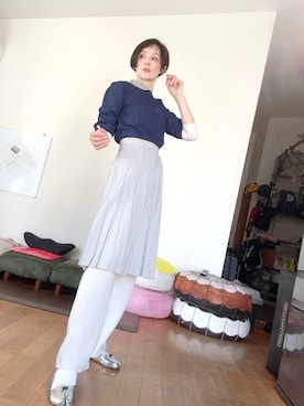 「スカパン」｜T.Iさん（レディース・166cm）の春コーディネート