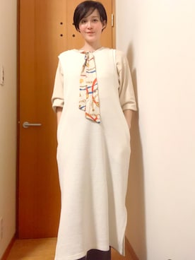 「アイテム（ワンピース/ドレス）」を使った、T.Iさん（レディース・166cm・40代）の春コーディネート