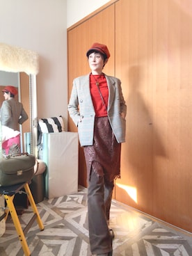 「お洒落さんとつながりたい」｜T.Iさん（レディース・166cm）の秋コーディネート