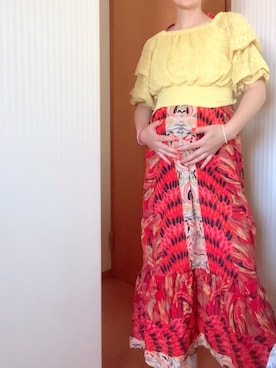 「アイテム（ワンピース/ドレス）」を使った、T.Iさん（レディース・166cm・40代）の夏コーディネート