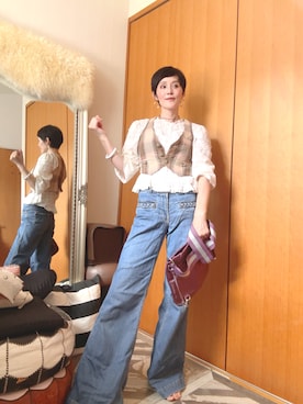 T.Iさん（レディース・166cm・40代）の秋コーディネート