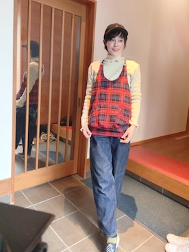 「アイテム（ワンピース/ドレス）」を使った、T.Iさん（レディース・166cm・40代）の冬コーディネート