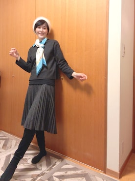 「アイテム（財布/小物）」を使った、T.Iさん（レディース・166cm）の秋コーディネート