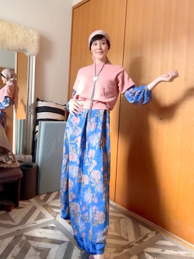 「お洒落さんとつながりたい」｜「アイテム（財布/小物）」を使った、T.Iさん（レディース・166cm）の秋コーディネート