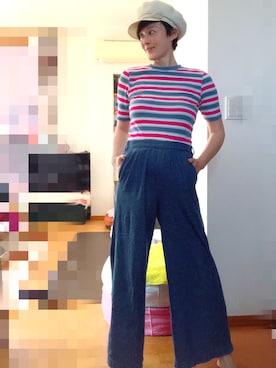 「INGNI（イング）のアイテム」を使った、T.Iさん（レディース・166cm・40代）の夏コーディネート