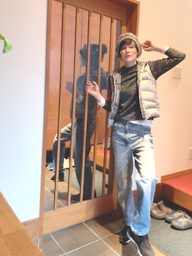 「アイテム（シューズ）」を使った、T.Iさん（レディース・166cm・40代）の秋コーディネート