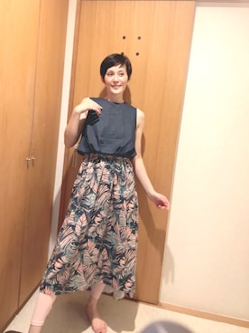 T.Iさん（レディース・166cm・40代）の秋コーディネート
