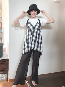 「EMODA（エモダ）のアイテム」を使った、T.Iさん（レディース・166cm・40代）の夏コーディネート