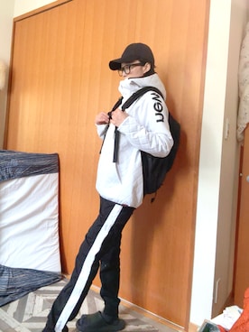 「GREGORY（グレゴリー）のアイテム（バッグ）」を使った、T.Iさん（レディース・166cm）の春コーディネート