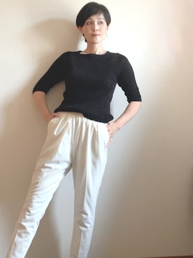 「アイテム（ピアス（両耳用））」を使った、T.Iさん（レディース・166cm・40代）の夏コーディネート