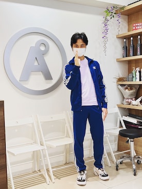 「1017 ALYX 9SM（アリクス）のアイテム（スニーカー）」を使った、sermanさん（メンズ・176cm）の春コーディネート