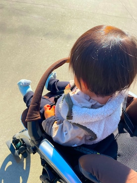 「アイテム（その他アウター）」を使った、chrさん（キッズ・80cm）の秋コーディネート