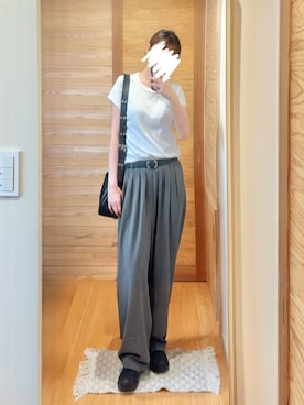 「for/c（フォーシー）のアイテム」を使った、きなまろさん（レディース・165cm）の秋コーディネート