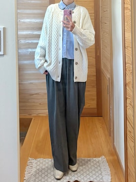 「for/c（フォーシー）のアイテム」を使った、きなまろさん（レディース・165cm）の冬コーディネート