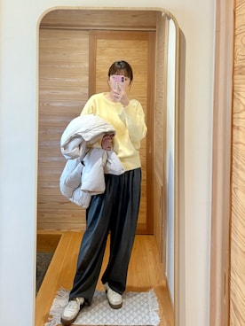 「for/c（フォーシー）のアイテム」を使った、きなまろさん（レディース・165cm）の冬コーディネート