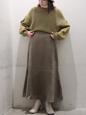 ヨシカワさん（レディース・150cm）の冬コーディネート