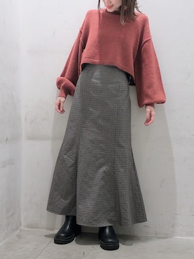 ヨシカワさん（レディース・150cm）の冬コーディネート