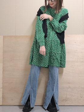 ヨシカワさん（レディース・150cm）の春コーディネート