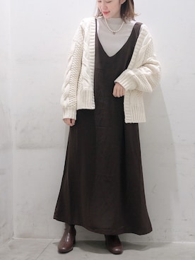 ヨシカワさん（レディース・150cm）の冬コーディネート