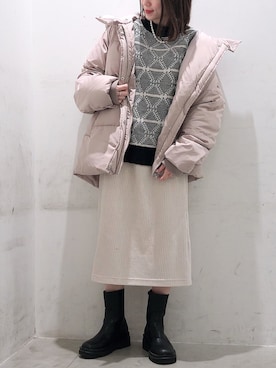 ヨシカワさん（レディース・150cm）の冬コーディネート