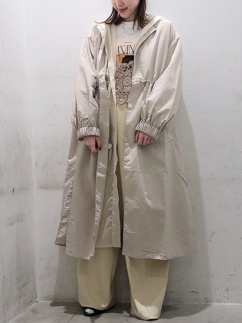 SLURR（スラ―）の「【再入荷・新色追加】シアーロング丈フード 