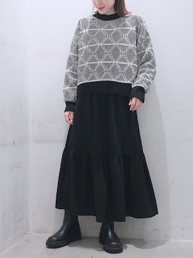 ヨシカワさん（レディース・150cm）の冬コーディネート