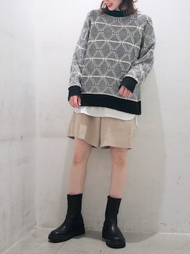 ヨシカワさん（レディース・150cm）の冬コーディネート
