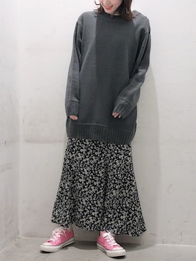 ヨシカワさん（レディース・150cm）の春コーディネート