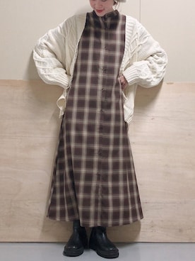 ヨシカワさん（レディース・150cm）の冬コーディネート