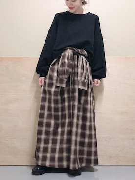 ヨシカワさん（レディース・150cm）の冬コーディネート