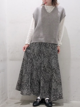 ヨシカワさん(レディース・150cm)の冬コーディネート