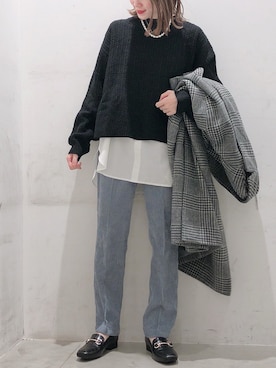 ヨシカワさん（レディース・150cm）の冬コーディネート