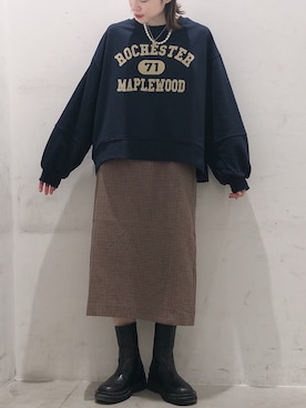 ヨシカワさん(レディース・150cm)の秋コーディネート