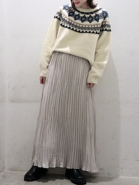 ヨシカワさん（レディース・150cm）の冬コーディネート