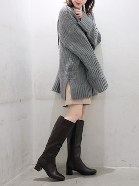 ヨシカワさん(レディース・150cm)の春コーディネート