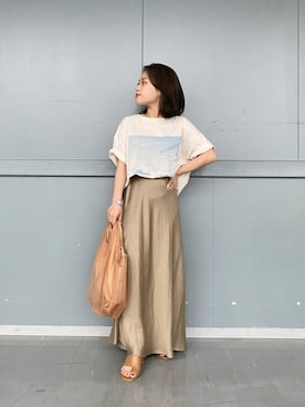 chisaさん(レディース・148cm)の夏コーディネート