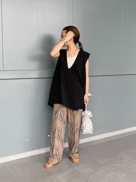 chisaさん（レディース・148cm）の夏コーディネート