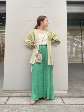 chisaさん（レディース・148cm）の夏コーディネート