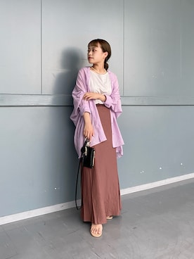 chisaさん（レディース・148cm）の夏コーディネート